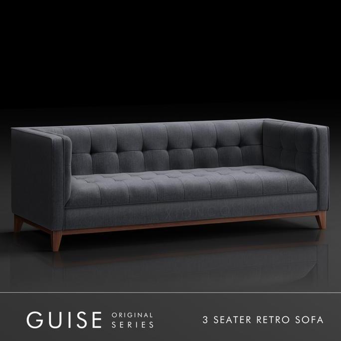 Guise - 3 Seater Sofa Minimalis | XIONCO