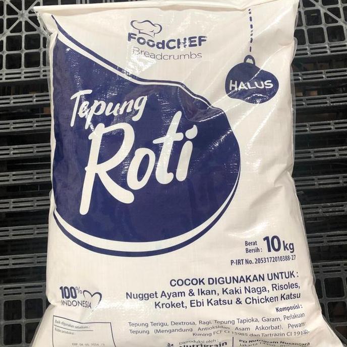 Murah Tepung Roti Breadcrumbs Foodchef 10 Kg