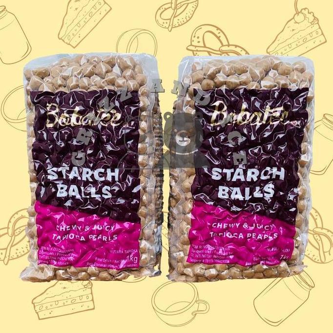 Grosir Gojek/Grab Only Bobatee Boba Bobba Pearl Tapioca Tapioka 1 Karton Dus