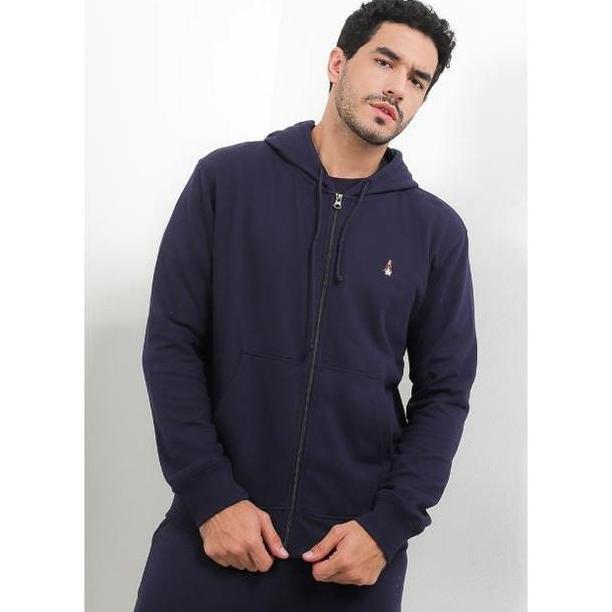 Hush Puppies Hoodie Pria Ridict 5 Navy