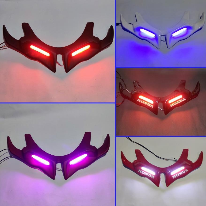 Winglet Plus Lampu led Vario 125 150 old galaxy3 winglet vario 125