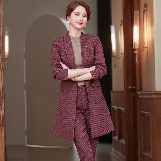 BLAZER PANJANG IMPORT KOREA OUTER WANITA