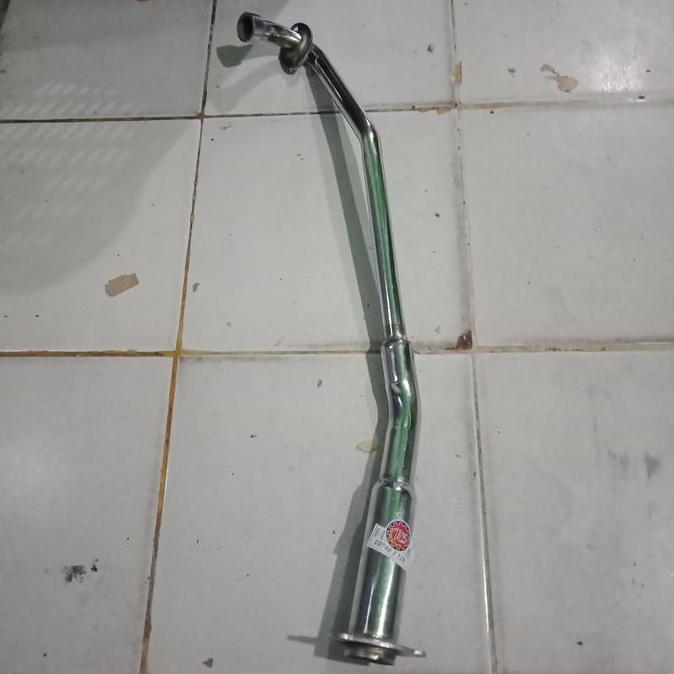 READY Leher Knalpot Supra X 125 Batman PNP Chrome Best Quality Tanpa Las Besi untuk Motorcycle G00D 