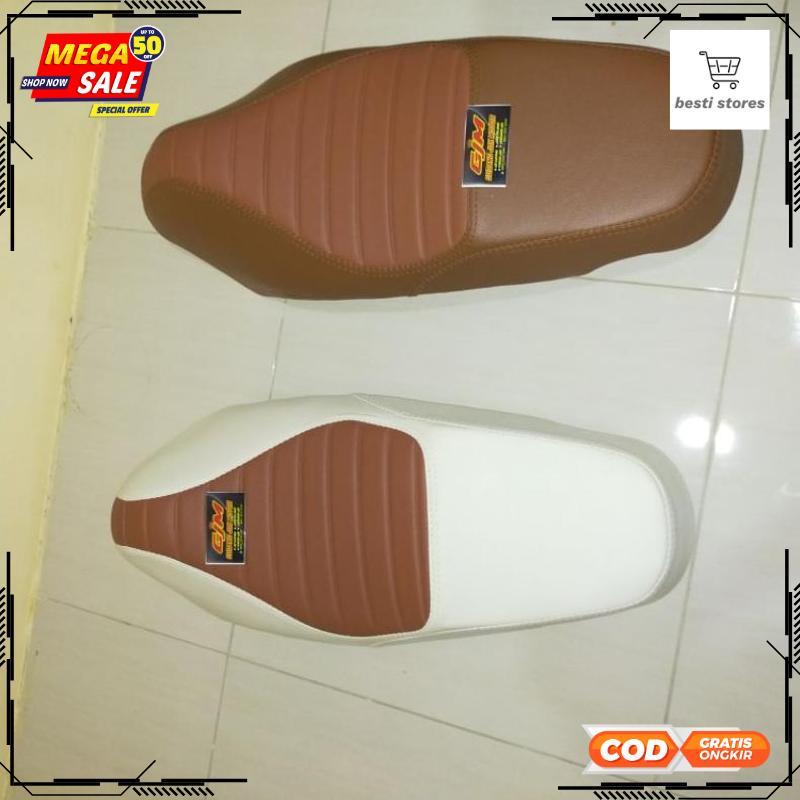 Kulit Jok Scoopy Caferacer/ Cover Jok Scoopy Modif - RO30-0912 2025 Bisa COD Termurah