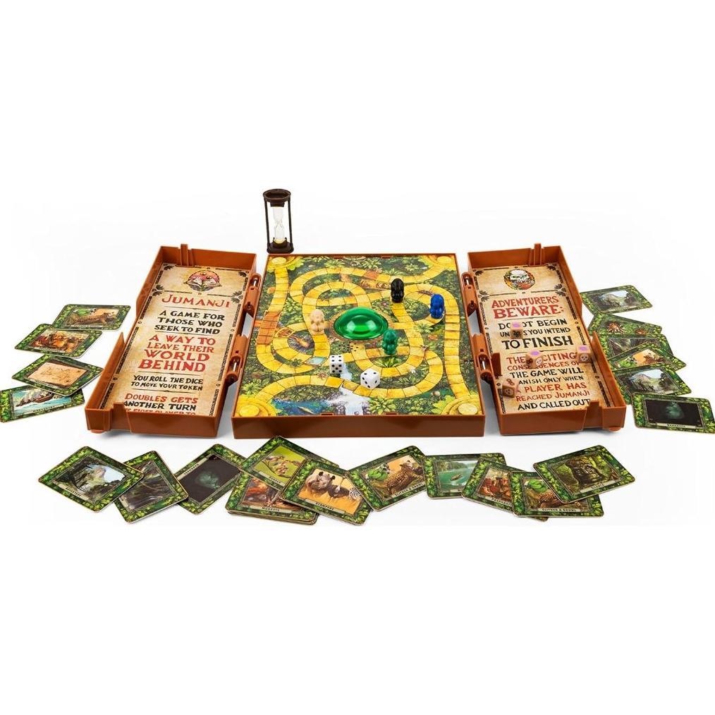 BEST SELLER Jumanji Deluxe Game, Immersive Electronic Version of The Classic Adventure Movie Board G