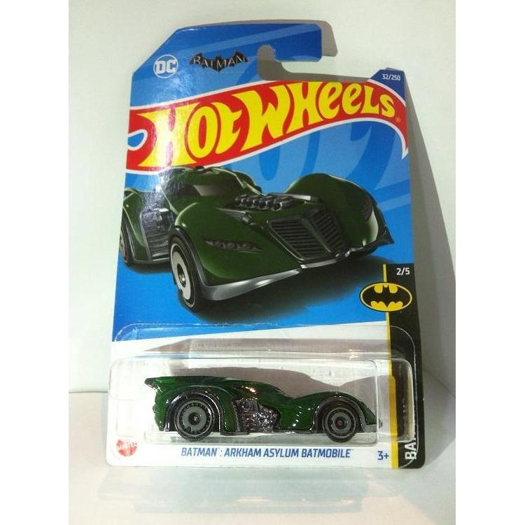 Hot Wheels. 2022 Batman - Arkham Asylum Batmobile. Dark Green MATTEL