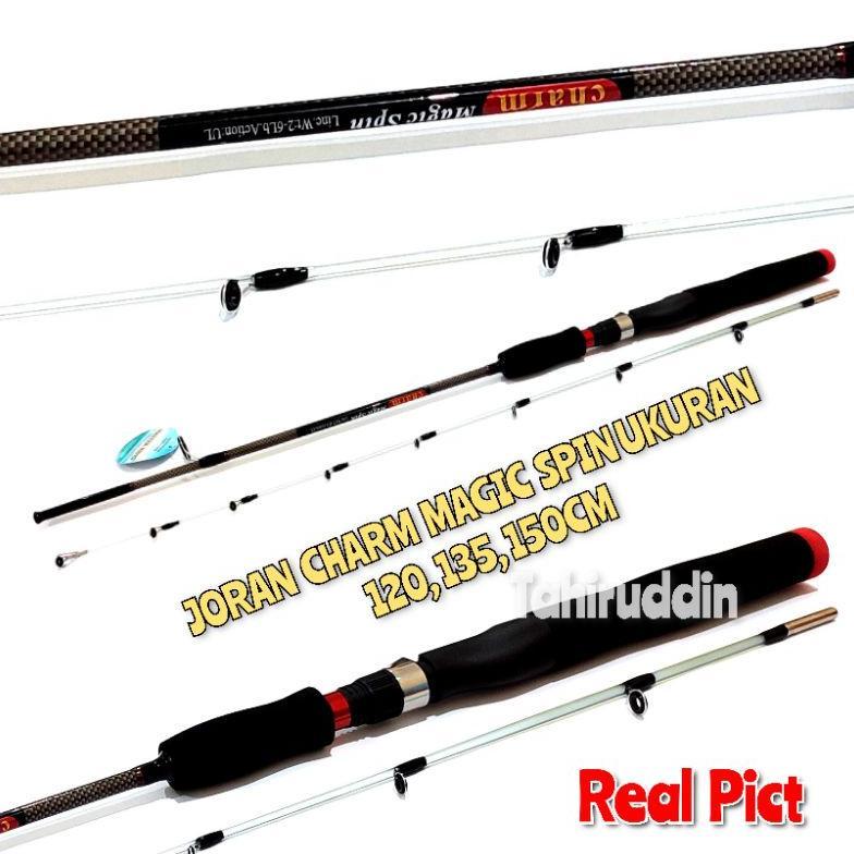 READYGan- Joran Charm Magic Spin Panjang 120cm 135cm 150cm 165cm 180cm Super Lentur ORIGINAL