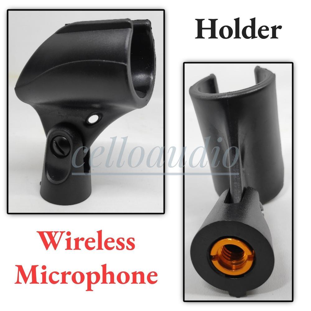 AudioWhell- Holder Microphone Wireless Jepitan Mic Tanpa Kabel JMW Capit Mic