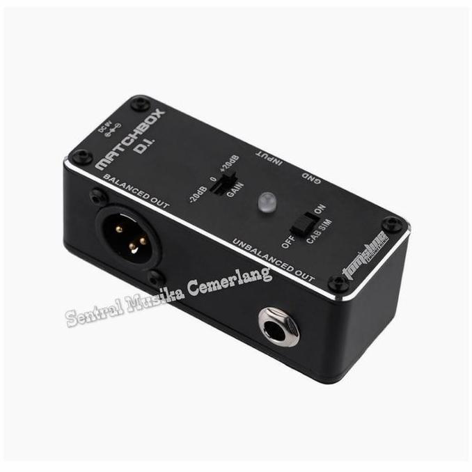 Halmusic- Cabinet Simulator Pedal Tomsline Amx-3 Matchbox Di Direct Box Cab Sim