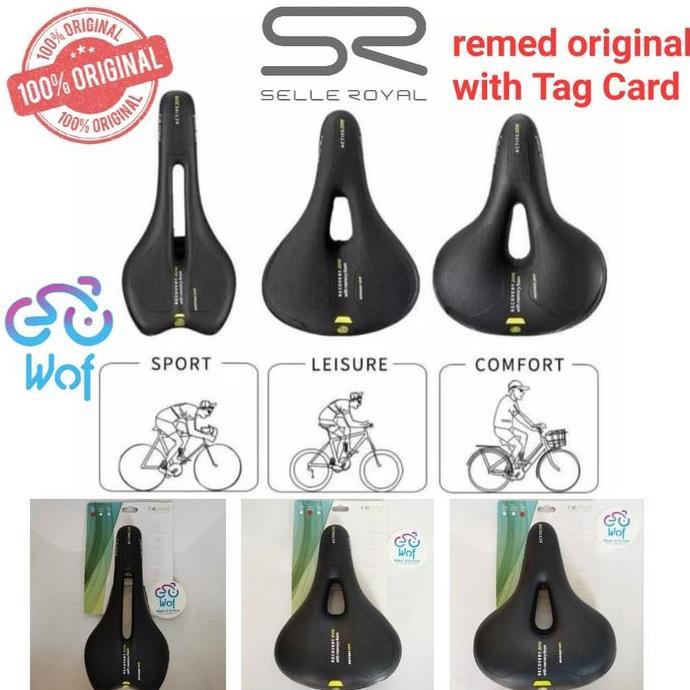 Sadel Selle Royal Remed - Jok Sepeda - Empuk dan Nyaman