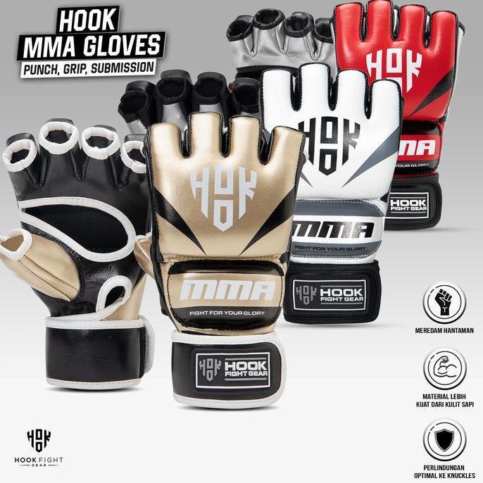 Sarung Tinju MMA Hook, Sarung Tangan MMA, Mma Gloves , Sarung MMA