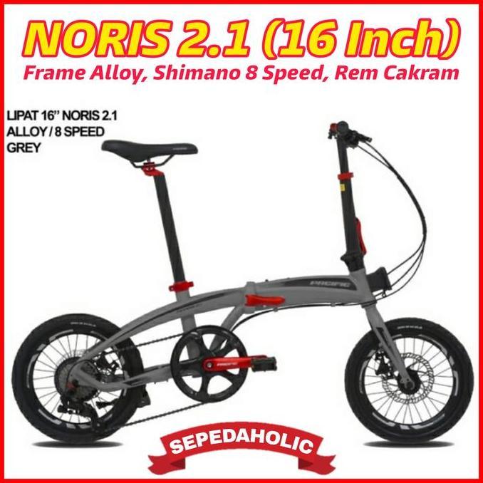 Terlaris Sepeda Lipat 16 Inch Pacific Noris 2.1