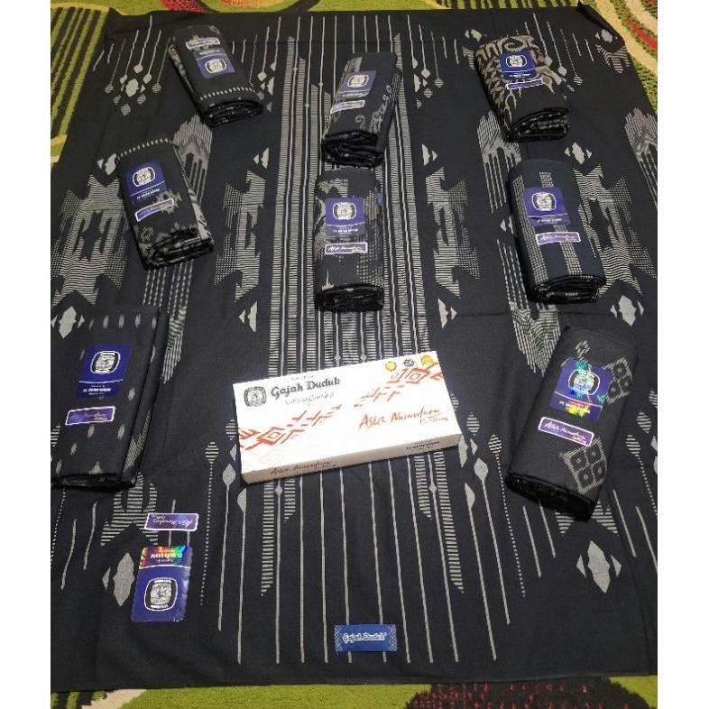 Gajah Duduk Asia Kembang BLACK SERIES & Warna