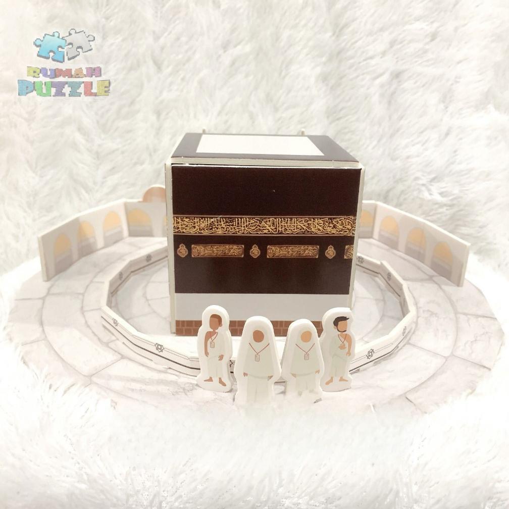 BESTPROMO Puzzle 3D DIY bahan foam & paper mainan puzzle edukasi anak - KABAH | MEKKAH | MEKAH