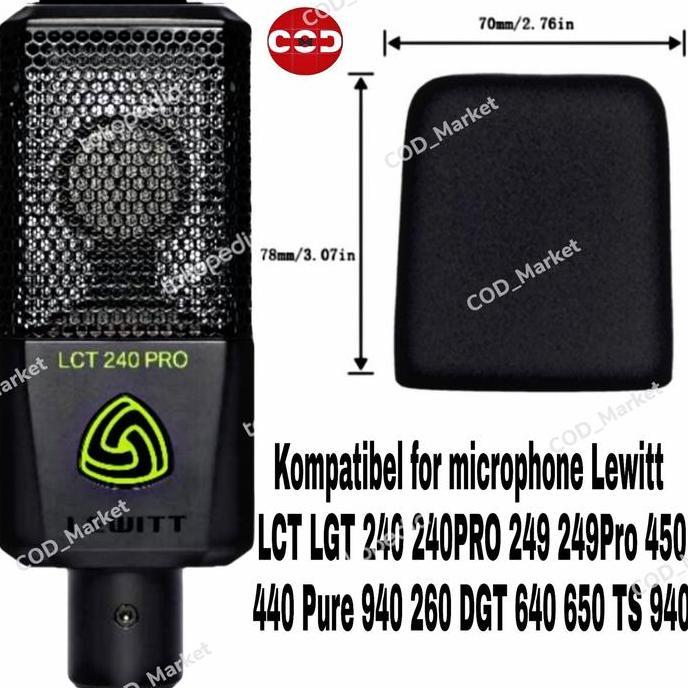 promo Busa Mic Lewitt LCT240 LCT249 PRO LCT440 LCT449 LCT450 Spon Microphone terlaris