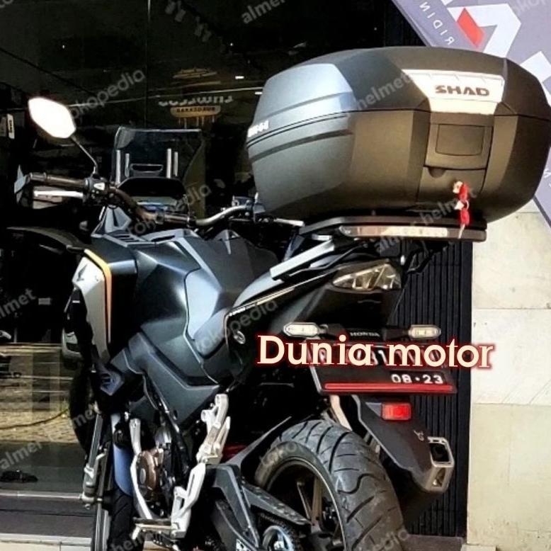 TERMURAH BOX MOTOR SHAD SH 44 SH44 COVER CARBON 44 LITER COCOK UNTUK NMAX PCX ADV LEXI VIXION CB150 