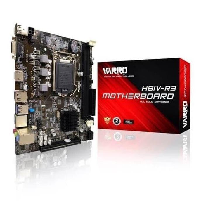 promo Motherboard VARRO H81 LGA1150 DDR3 Intel H81 - Mainboard H81 NEW terlaris