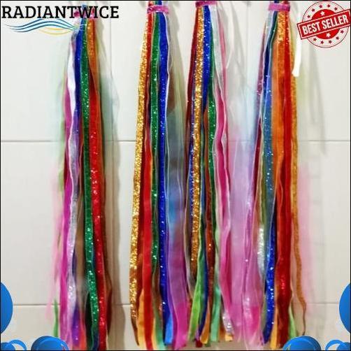 Tassel Rumbai Tamborin Gereja Pita Bludru Alat Tari Bcx