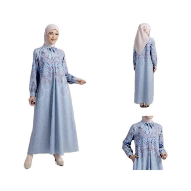 Gamis Tali Rabat Elzatta Hijab Dress Muslim Couple Family Sarimbit