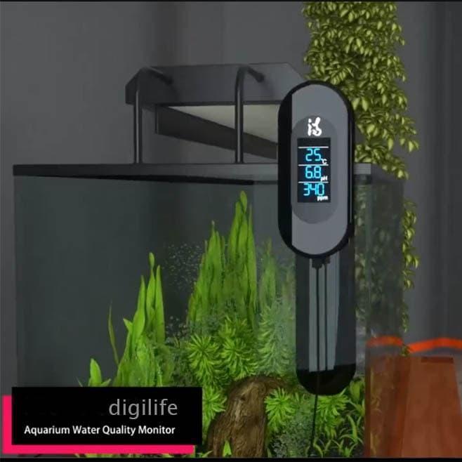 Aquarium Online PH TDS Temp 3 in 1 Monitor Thermometer Temperature Air