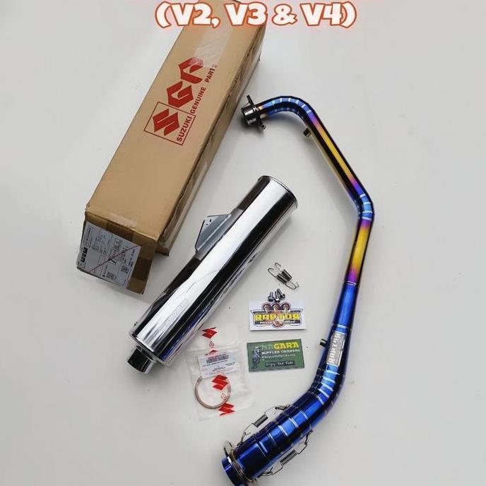 Knalpot Fu CKD/ORI lokal PNP di CB150R New Terlaris