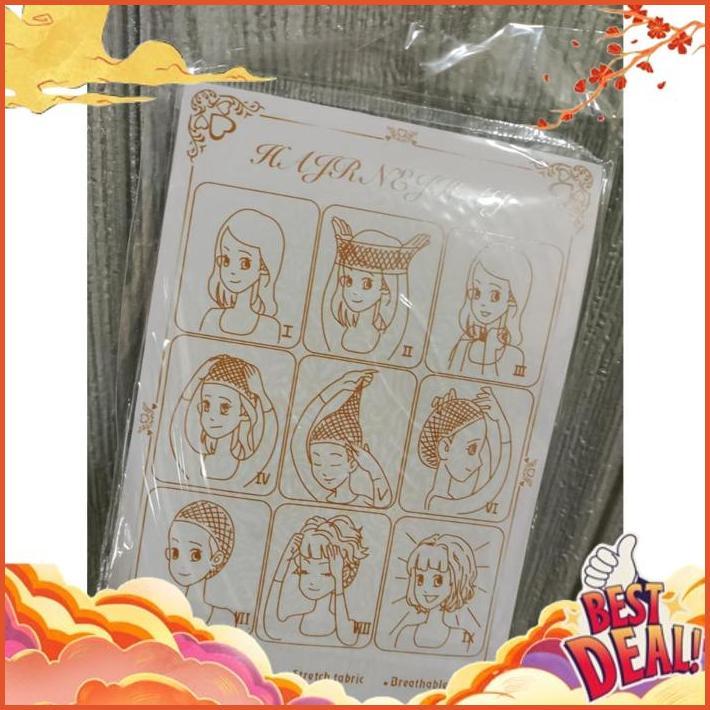 Cod Wigcap Jaring Kepala Rambut Wig