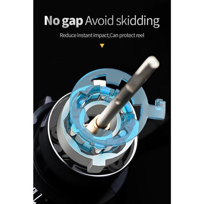 Reel Pancing Metal kuat bagus, katrol pancing banyak ukuran Terlaris