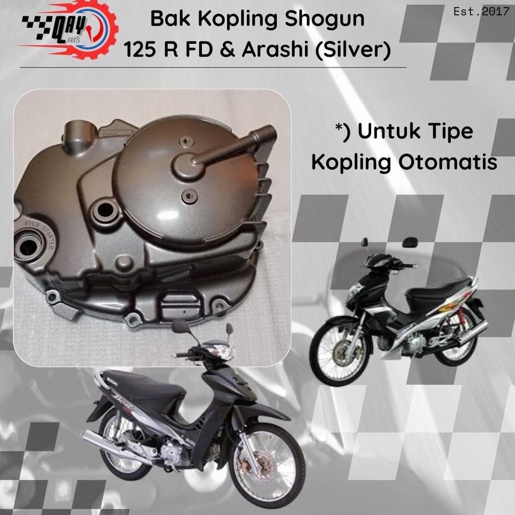 Bak Kopling Suzuki Shogun 125 R FD Silver Bak Kopling Suzuki Arashi Silver