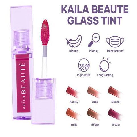 Best- KAILA BEAUTE GLASS TINT TIFFANY 3.9ML / PERAWATAN BIBIR / GLASS TINT