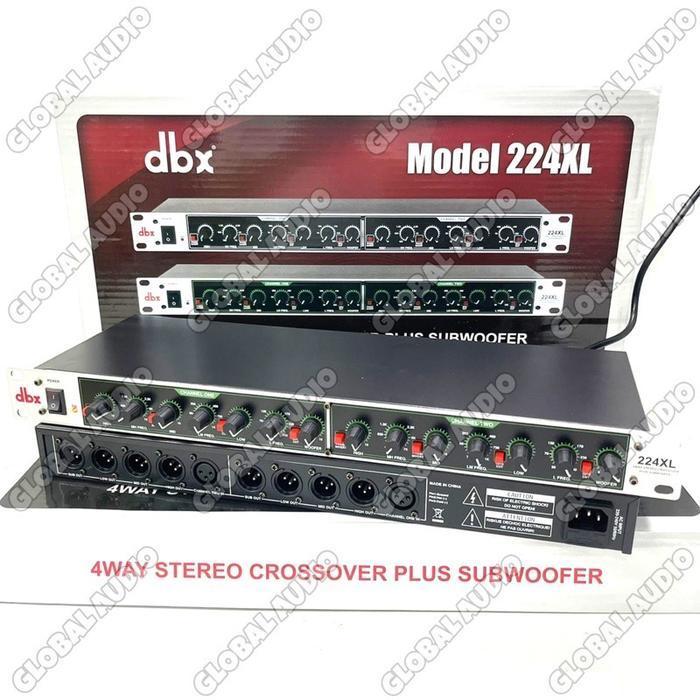 Crossover Dbx 224Xl 4Way Plus Subwoofer Grade A Dbx224 Xl Crosover 224 Xl ( Bisa Cod ) Original Dan 