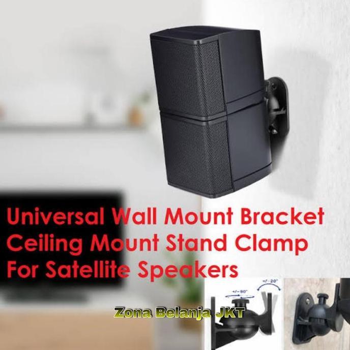 Bracket Speaker Wall Mount Universal / Breket Speaker Dinding Wall PROMO