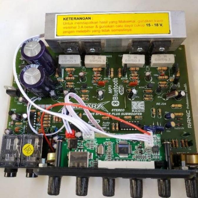 Best- Kit aktif speaker echo mic usb bluetooth stereo karaoke ( 836