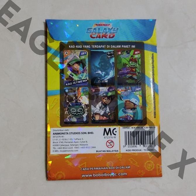 BOBOIBOY GALAXY CARD: PEK BEYOND KODE 1032