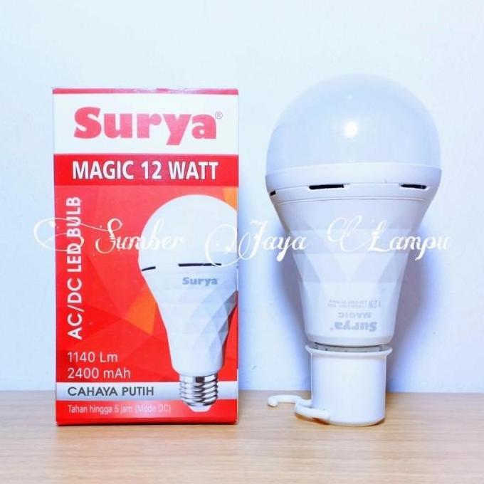 Lampu Led Emergency Surya 12 Watt