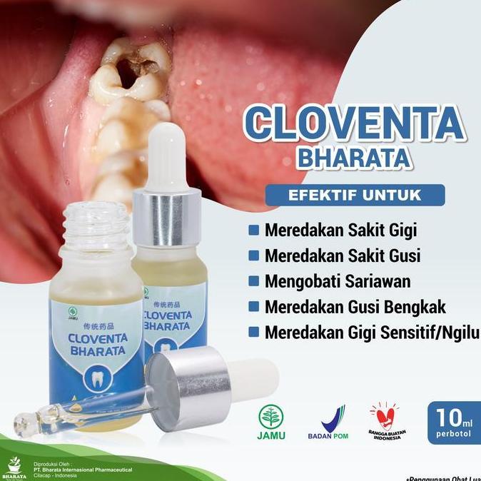 promo CLOVENTA BHARATA Organik gusi mulut Bau Indonesia Non-Medis terlaris