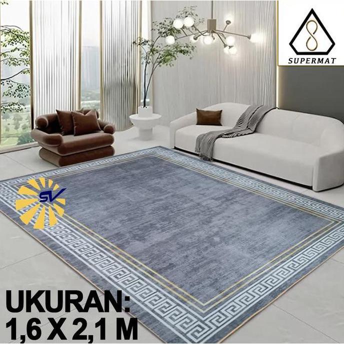 Karpet Eropa Design Modern Minimalis/ Turki | Karpet Aesthetic Uk. 160 x 210 Cm karpet permadani