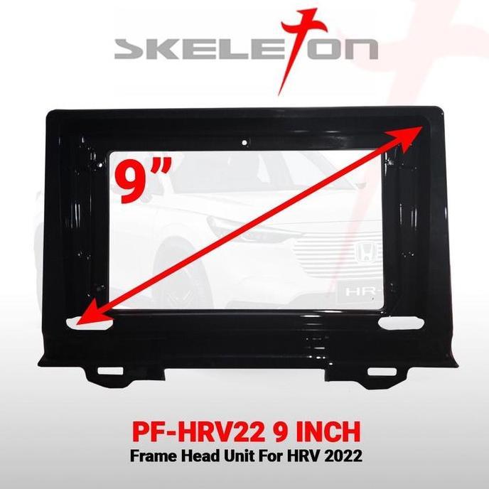 Frame Head Unit 9 Inch Mobil HRV22 Frame Android Skeleton BARU