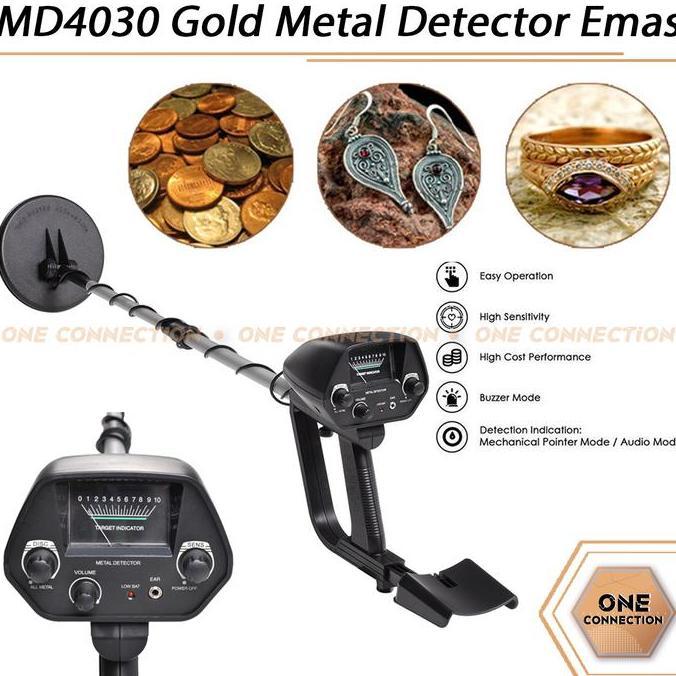 MD4030 Gold Metal Detector Emas Logam King Detektor MD-4030 Promo