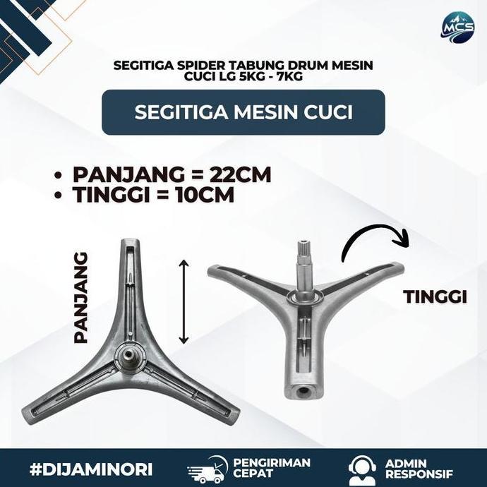 SEGITIGA BALING BALING MESIN CUCI LG WD -M8060TD M8060TD TERBARU