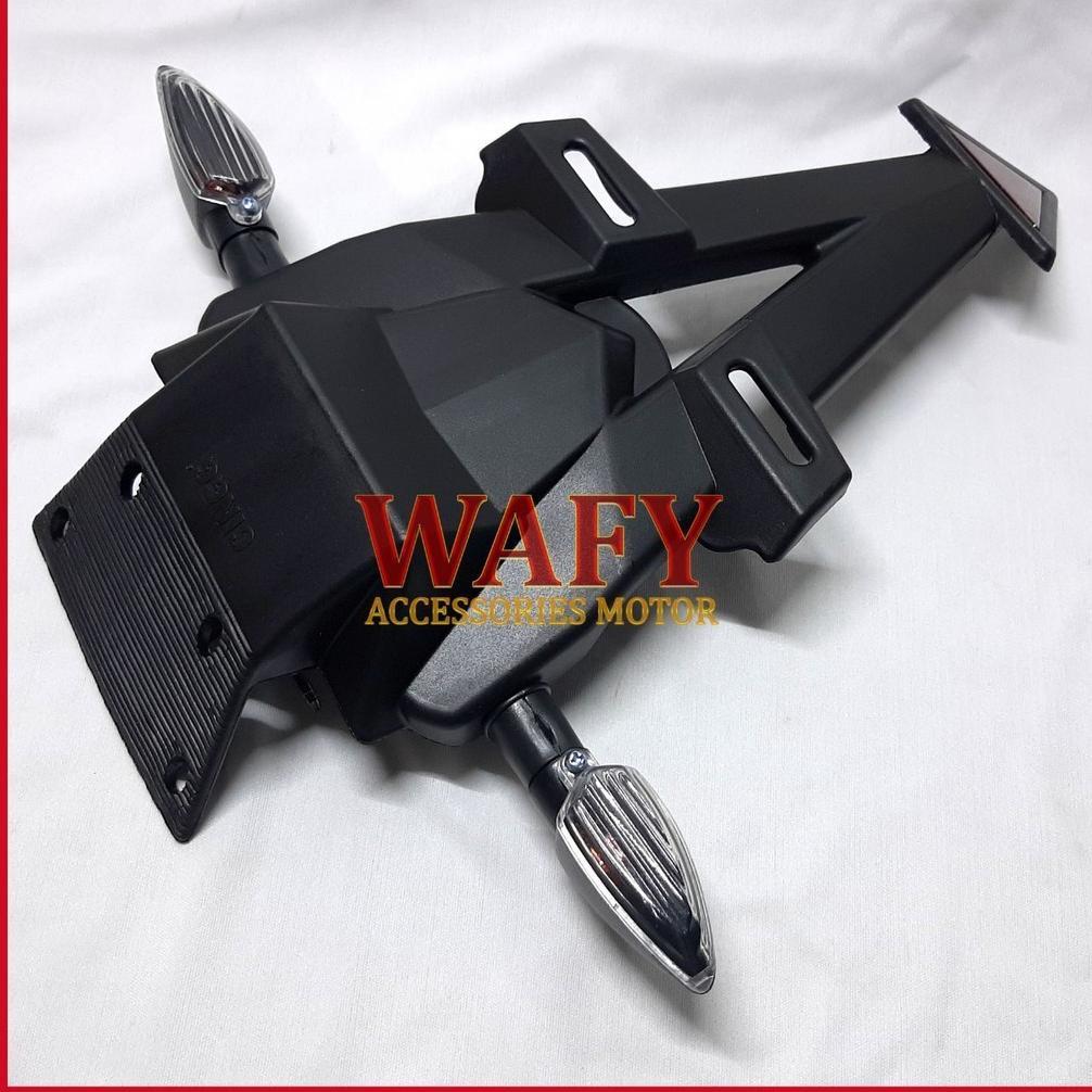 Spakbor Dudukan Plat Nomor Belakang Universal Dan Sein Vixion Mini Spakbor Buntut Dudukan Plat Nomor