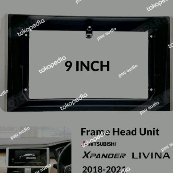 frame head unit android 9 inch mobil xpander/livina PROMO