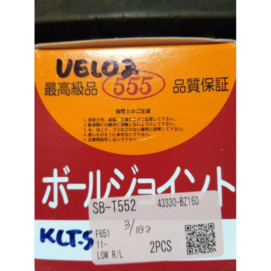 Promo ball joint avanza all new avanza 2012-2015 merk 555 japan Diskon