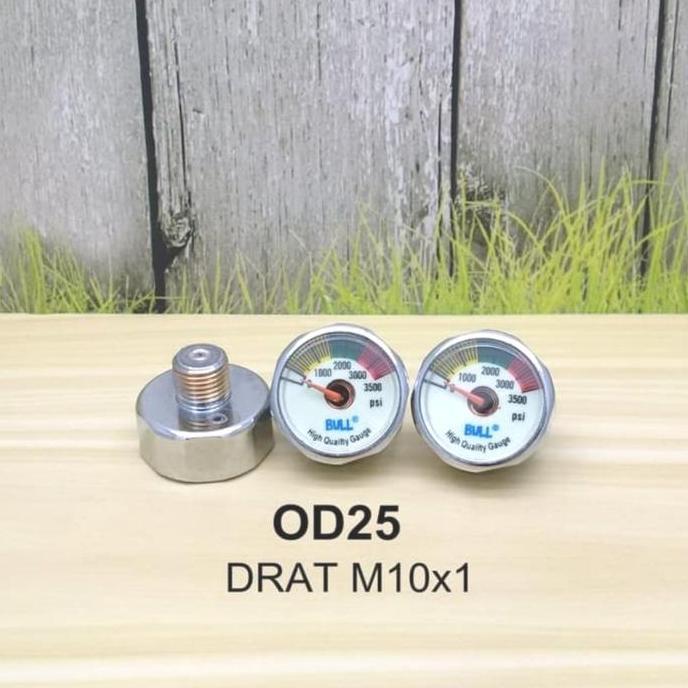 Manometer Bull 3500 psi - Mano bull - manometer pcp