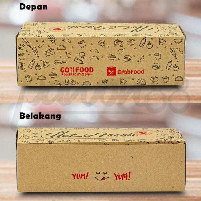 Good- Kotak HOTANG - Box HOTANG - Dus HOTANG | KRAFT COKLAT -HOT&FRESH