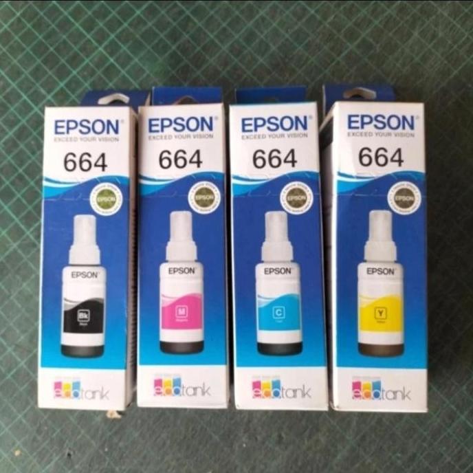 tinta Epson 664 original T664 L360 L220 L350 L120 L121 ORIGINAL EPSON Promo