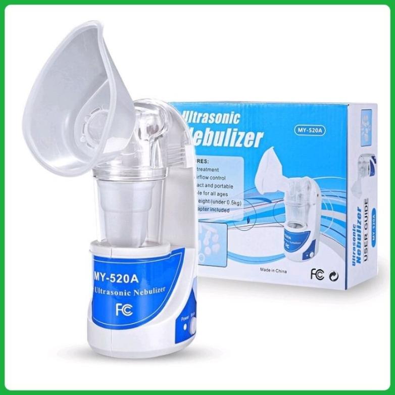Inhaler Nebulizer Anak / Lansia / Bayi Alat Kesehatan Terapi Mesin Uap Pernafasan Ultrasonic Asma Se