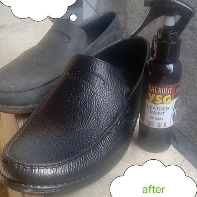 Good- cat kulit warna hitam isi 100ml,cat jaket kulit,tas kulit,sepatu kulit
