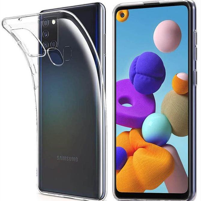 Slim TPU Case Samsung Galaxy A21S - for Samsung Galaxy A21s - Casing Clear Soft Bening Cover
