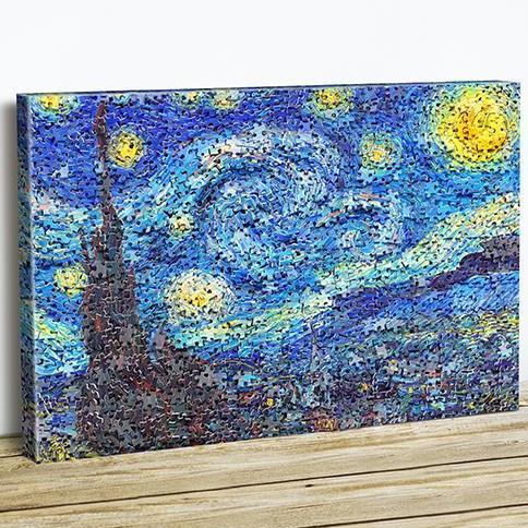 Pintoo puzzle Showpiece Canvas 1336 HN1130 Puzzle in Puzzle - Van Gogh