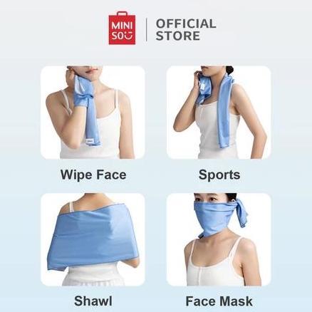 Bath- Miniso Cooling Towel Handuk Olahraga Sweat Towel Quick-Drying